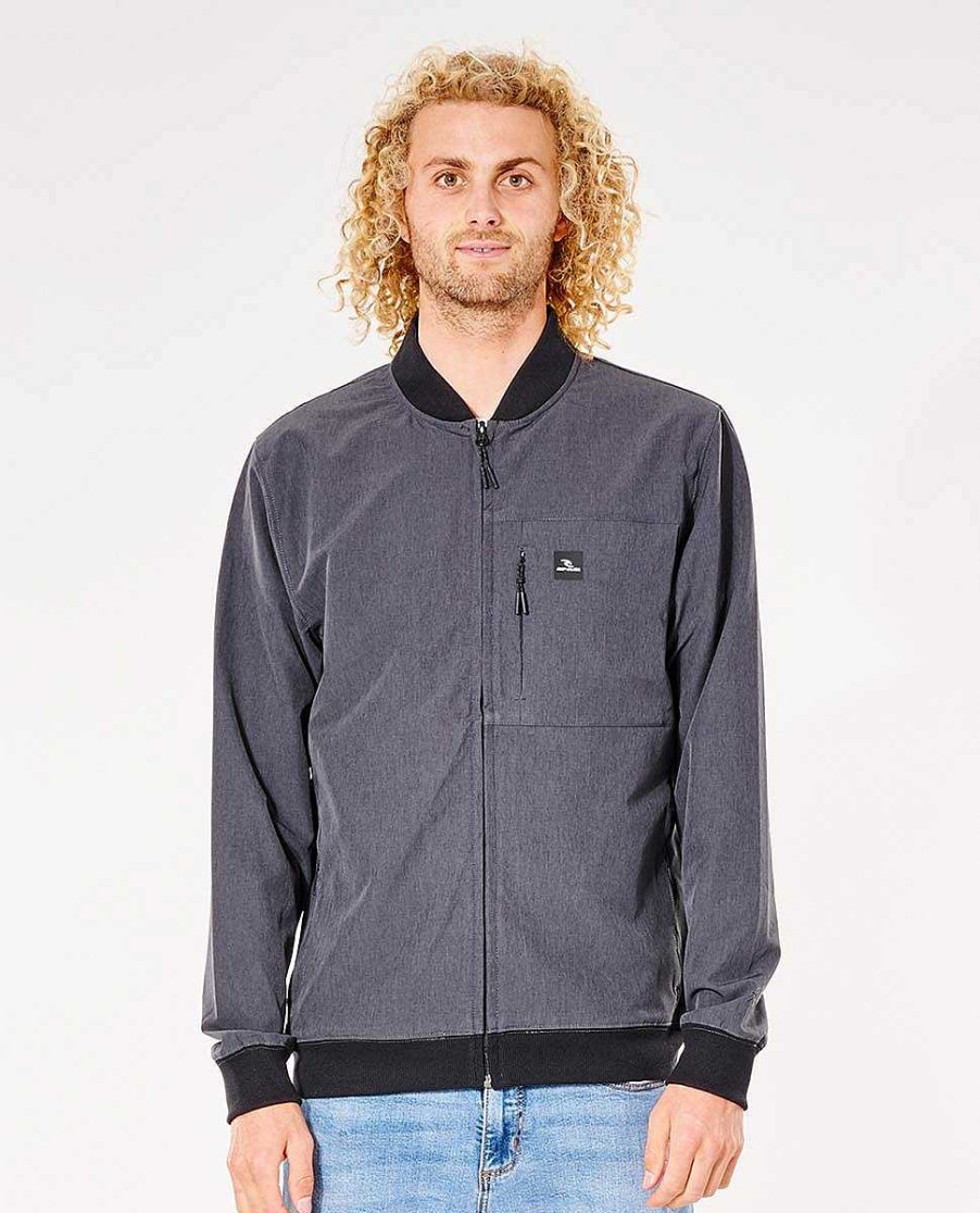 Men Rip Curl Jackets | Anti Series Elite Crew