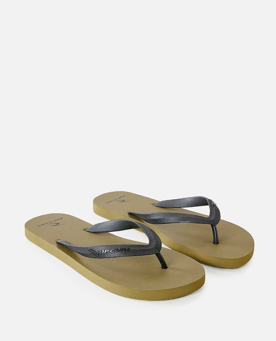 Men Rip Curl Sandals | Brand Logo Bloom Open Toe Sandals