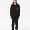 Boys Rip Curl Hoodies & Fleece | Lost Islands Art Hood - Boys (8-16 Years) Black