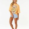 Women Rip Curl Tees & Tanks | Sun Club Heritage Tee