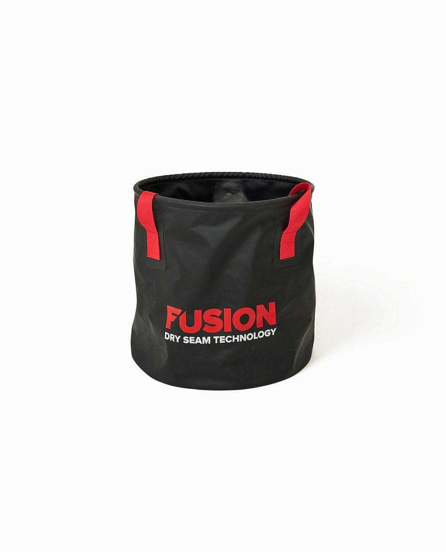 Men Rip Curl Luggage & Travel | Fusion 50L Bucket Bag Black/Red