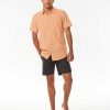 Men Rip Curl Shirts & Flannels | Searchers Short Sleeve Shirt