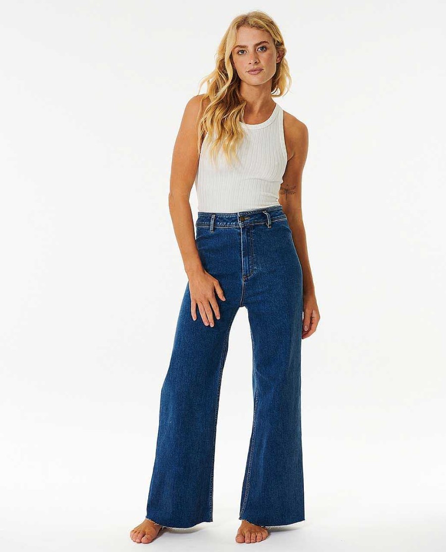 Women Rip Curl Pants | Holiday Denim Pants