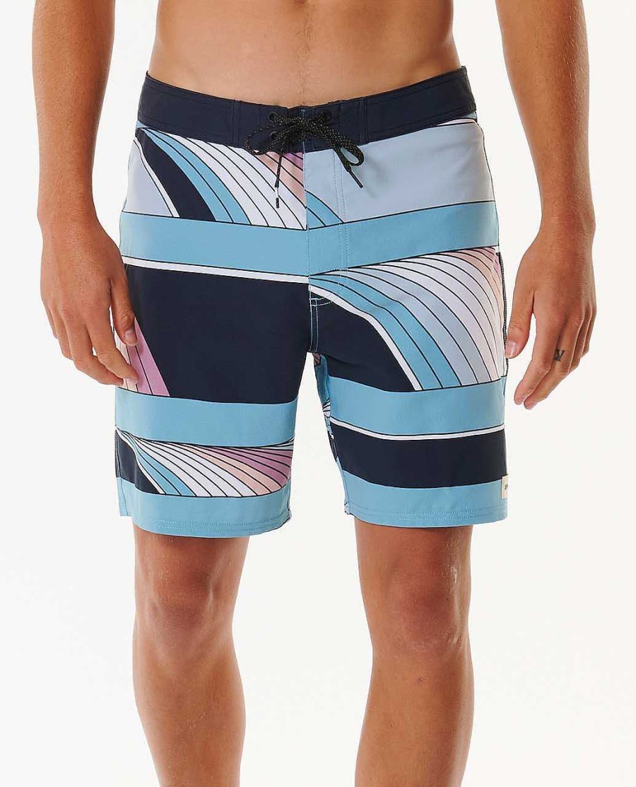 Men Rip Curl Performance | Mirage Surf Revival Lines 18 Dusty Blue