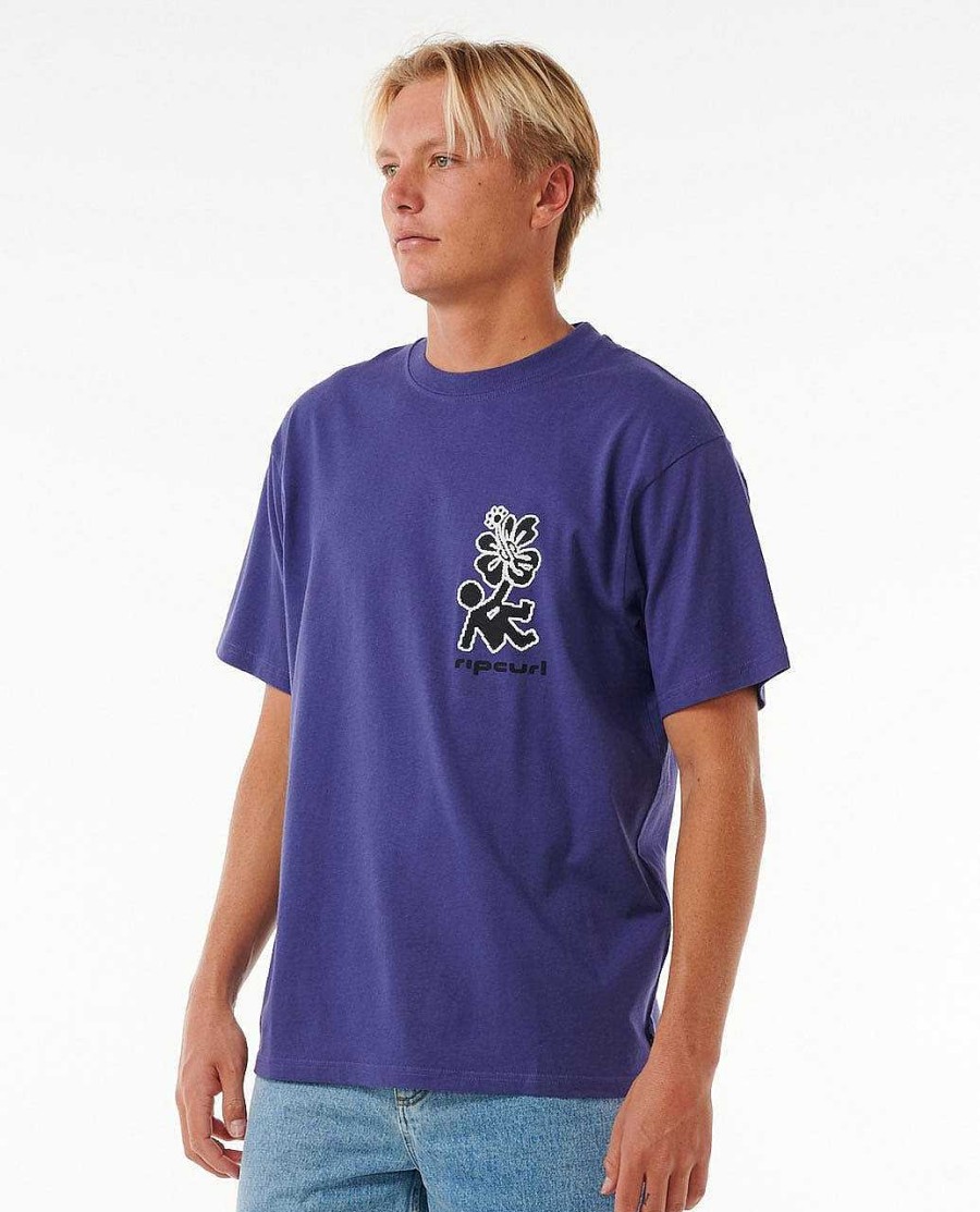 Men Rip Curl Tees & Tanks | Super Computer Kickin Tee