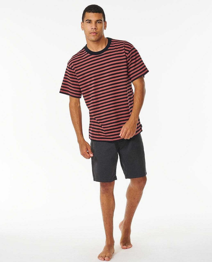 Men Rip Curl Tees & Tanks | Archive Highway Stripe Tee