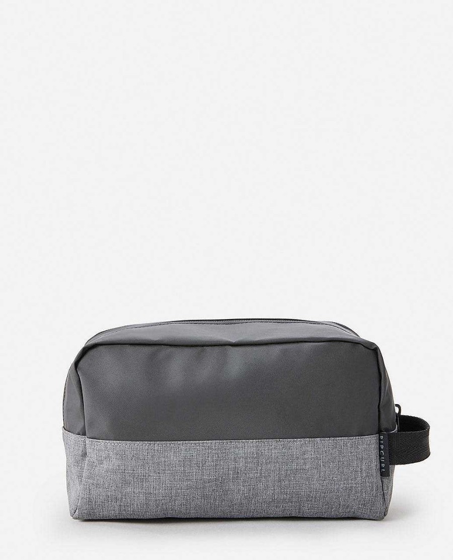 Men Rip Curl Luggage & Travel | Groom Icons Of Surf Toiletry Bag Grey