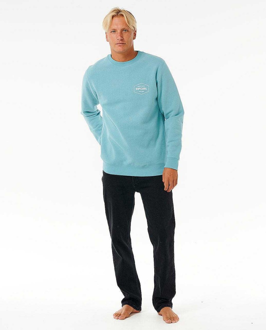 Men Rip Curl Hoodies & Fleece | Stapler Crew