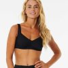 Women Rip Curl Bikini Tops | Premium Surf E Cup Bikini Top