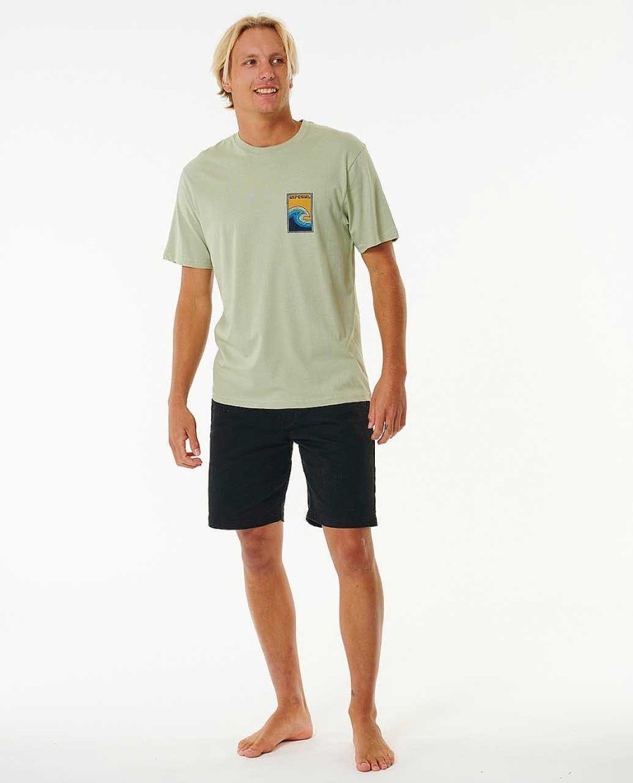 Men Rip Curl Tees & Tanks | Saltwater Culture Blazing Tubes Tee