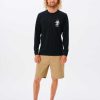 Men Rip Curl Tees & Tanks | Search Icon Long Sleeve Tee