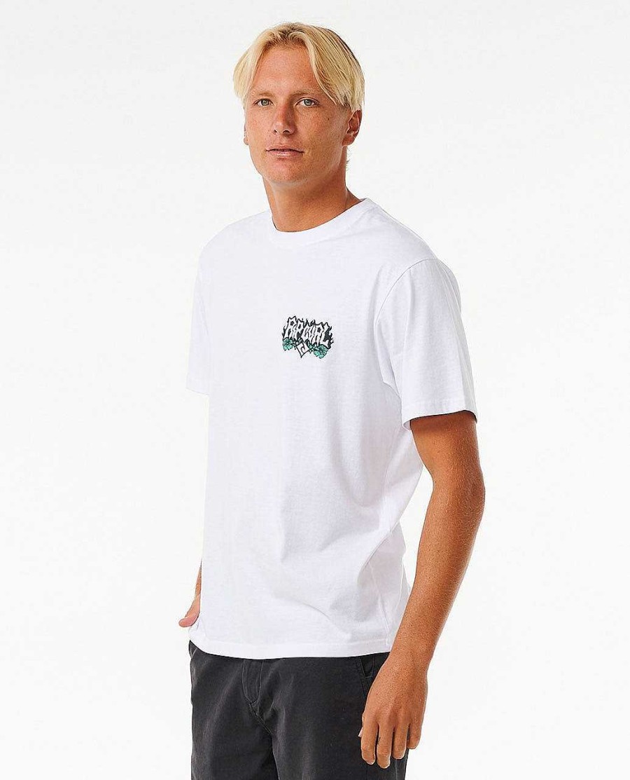 Men Rip Curl Tees & Tanks | Skull Slob Tee