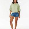 Women Rip Curl Tees & Tanks | La Quinta Heritage Crop Tee