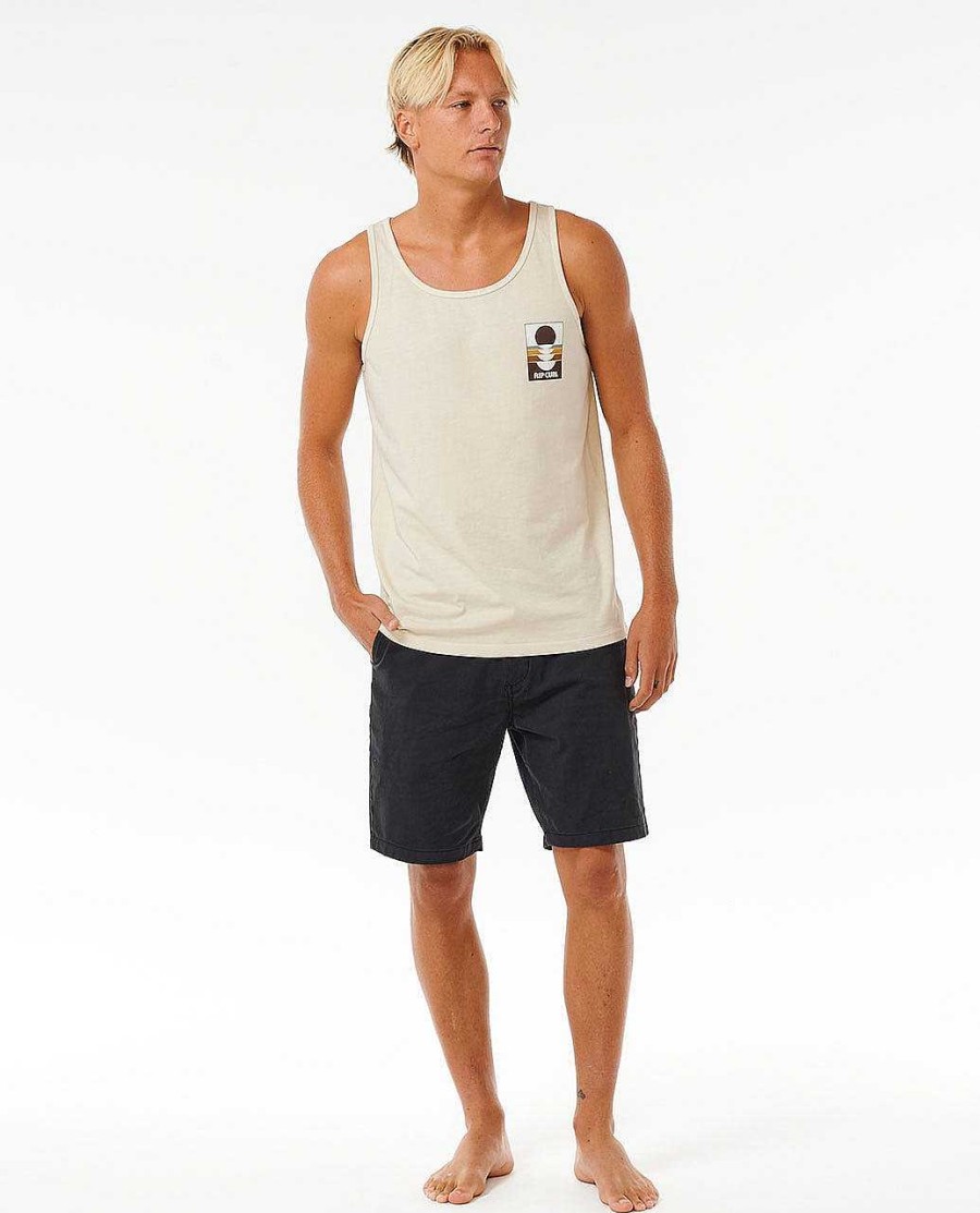 Men Rip Curl Tees & Tanks | Surf Revival Peaking Tank