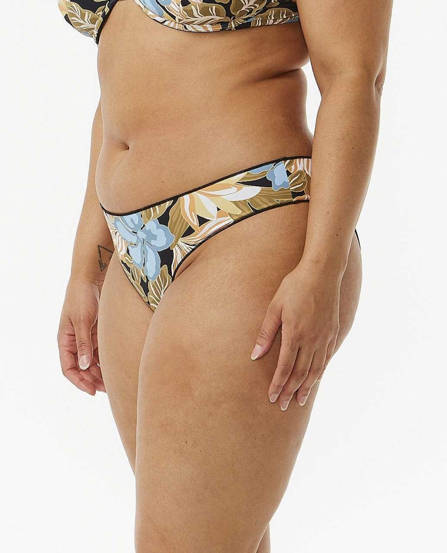 Women Rip Curl Bikini Bottoms | Follow The Sun Cheeky Coverage Bikini Pant