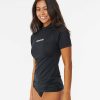 Women Rip Curl Rash Guards | Classic Surf Short Sleeve Uv Rash Vest