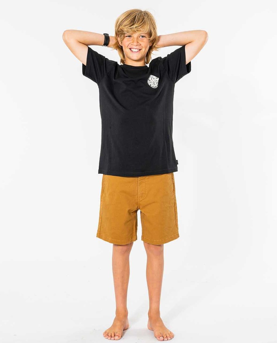 Boys Rip Curl Tops & Tees | Wetsuit Icon Tee - Kids (8-16 Years)