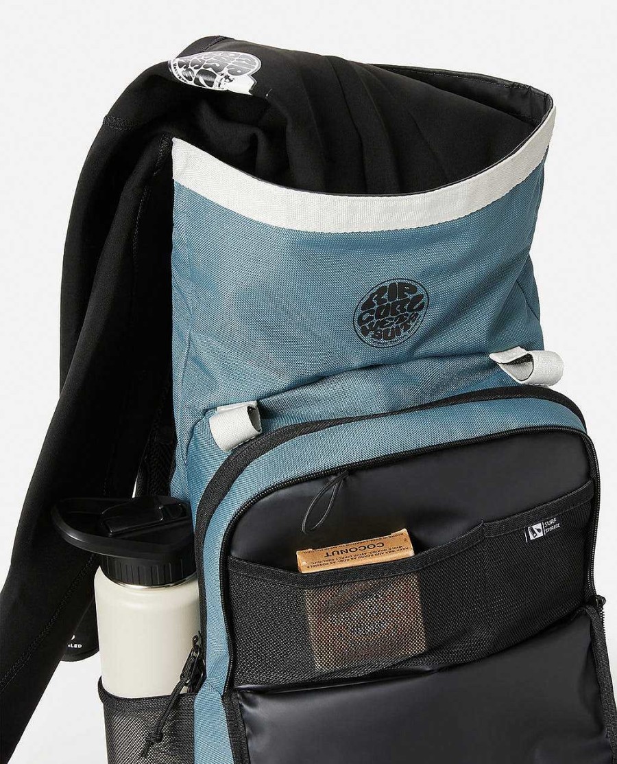 Men Rip Curl Backpacks & Bags | Satlwater Culture Dawn Patrol 30L Surf Backpack Bluestone