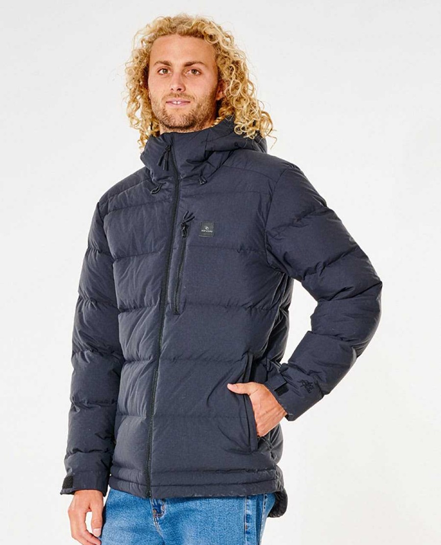 Men Rip Curl Jackets | Elite Hi Loft Anti-Series Puffer Jacket