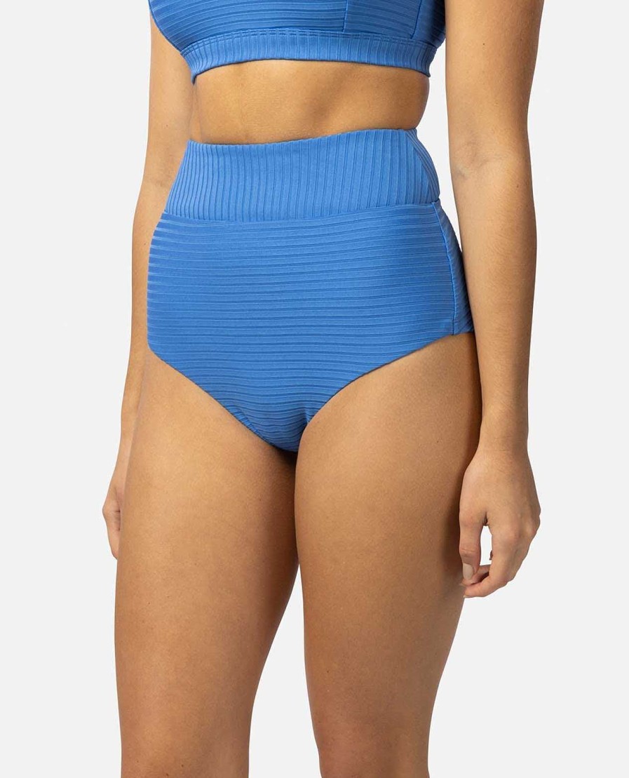 Women Rip Curl Bikini Bottoms | Eco Premium Hi-Waist Cheeky Bikini Bottom