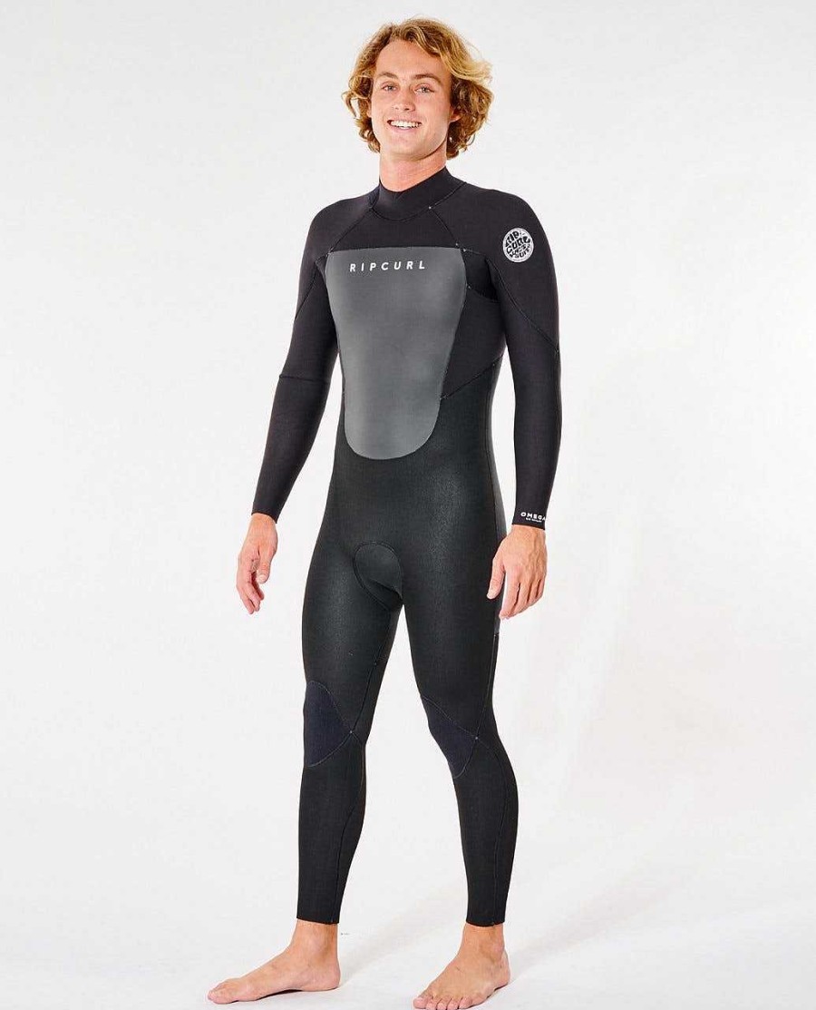 Men Rip Curl Fullsuits | Omega 3/2 Back Zip Fullsuit Wetsuit