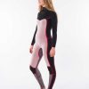 Women Rip Curl Fullsuits | Women'S Dawn Patrol 3/2 Chest Zip Wetsuit