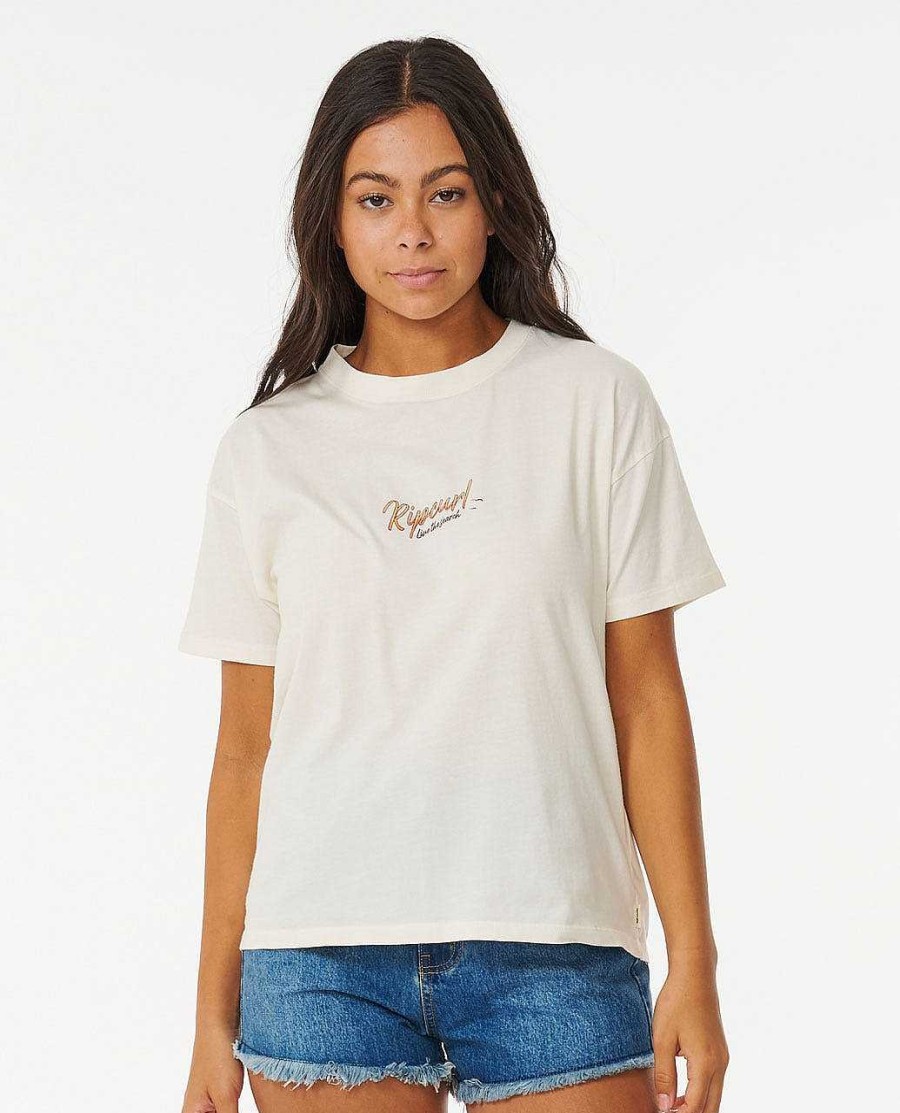 Women Rip Curl Tees & Tanks | Cabo San Relaxed Tee