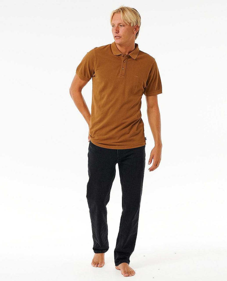 Men Rip Curl Shirts & Flannels | Faded Polo Shirt