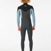 Men Rip Curl Fullsuits | Dawn Patrol 4/3 Chest Zip Wetsuit