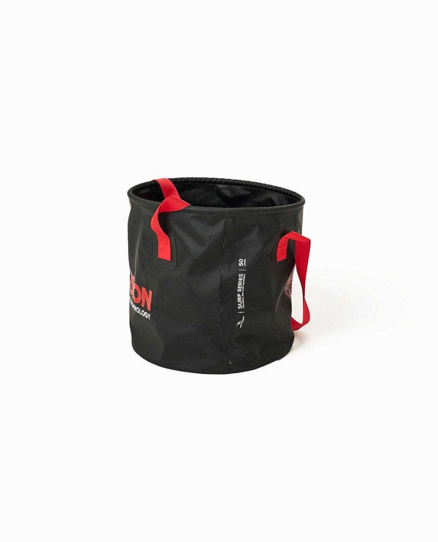 Men Rip Curl Luggage & Travel | Fusion 50L Bucket Bag Black/Red