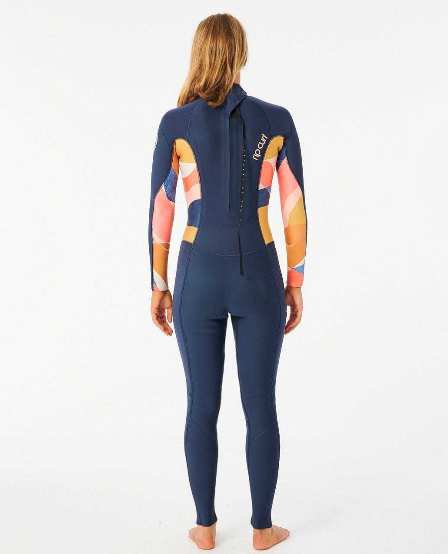 Women Rip Curl Fullsuits | Women'S Dawn Patrol 3/2 Back Zip Wetsuit