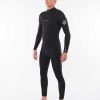 Men Rip Curl Fullsuits | Dawn Patrol 4/3 Back Zip Wetsuit