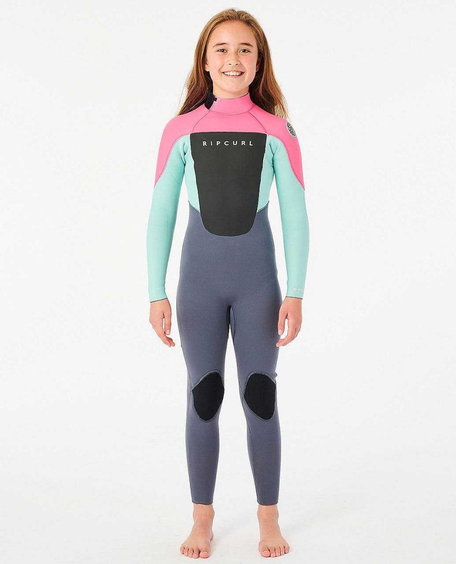 Kids Rip Curl Fullsuits | Junior'S Omega 4/3 Back Zip Wetsuit (8 - 16 Years)