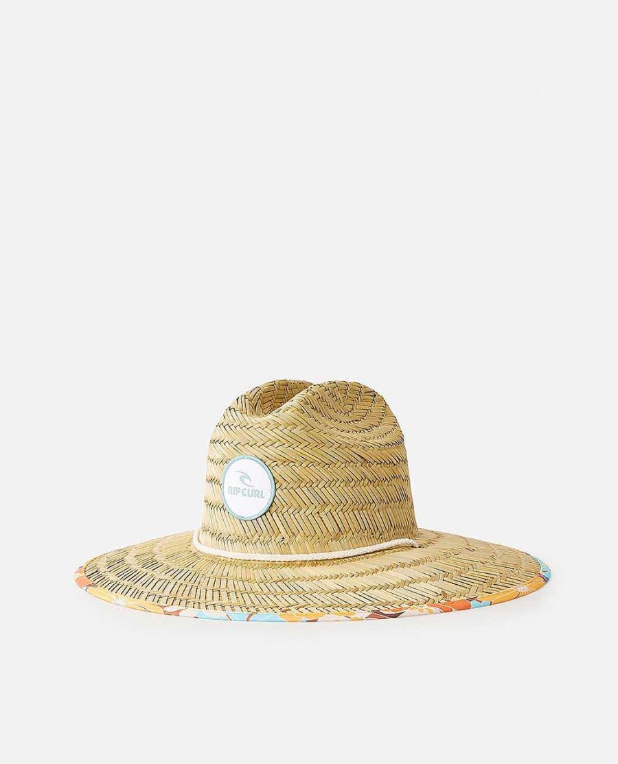 Women Rip Curl Hats & Beanies | Mixed Straw Sun Hat