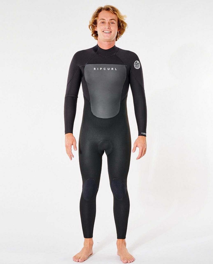 Men Rip Curl Fullsuits | Omega 4/3Mm Back Zip Wetsuit