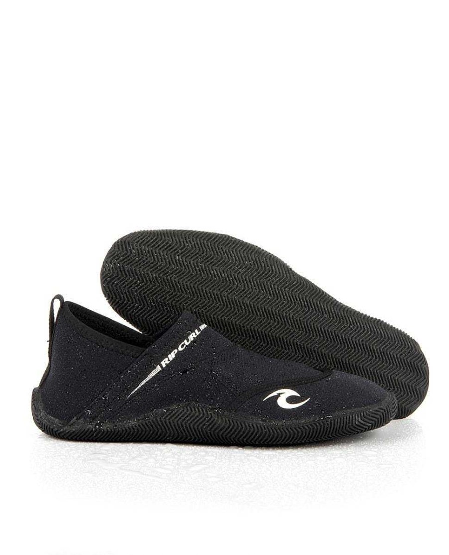 Men Rip Curl Booties Gloves & Hoods | Reefwalker Booties Black