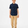 Boys Rip Curl Tops & Tees | Paradise Palms Shirt - Boys (8-16 Years) Navy