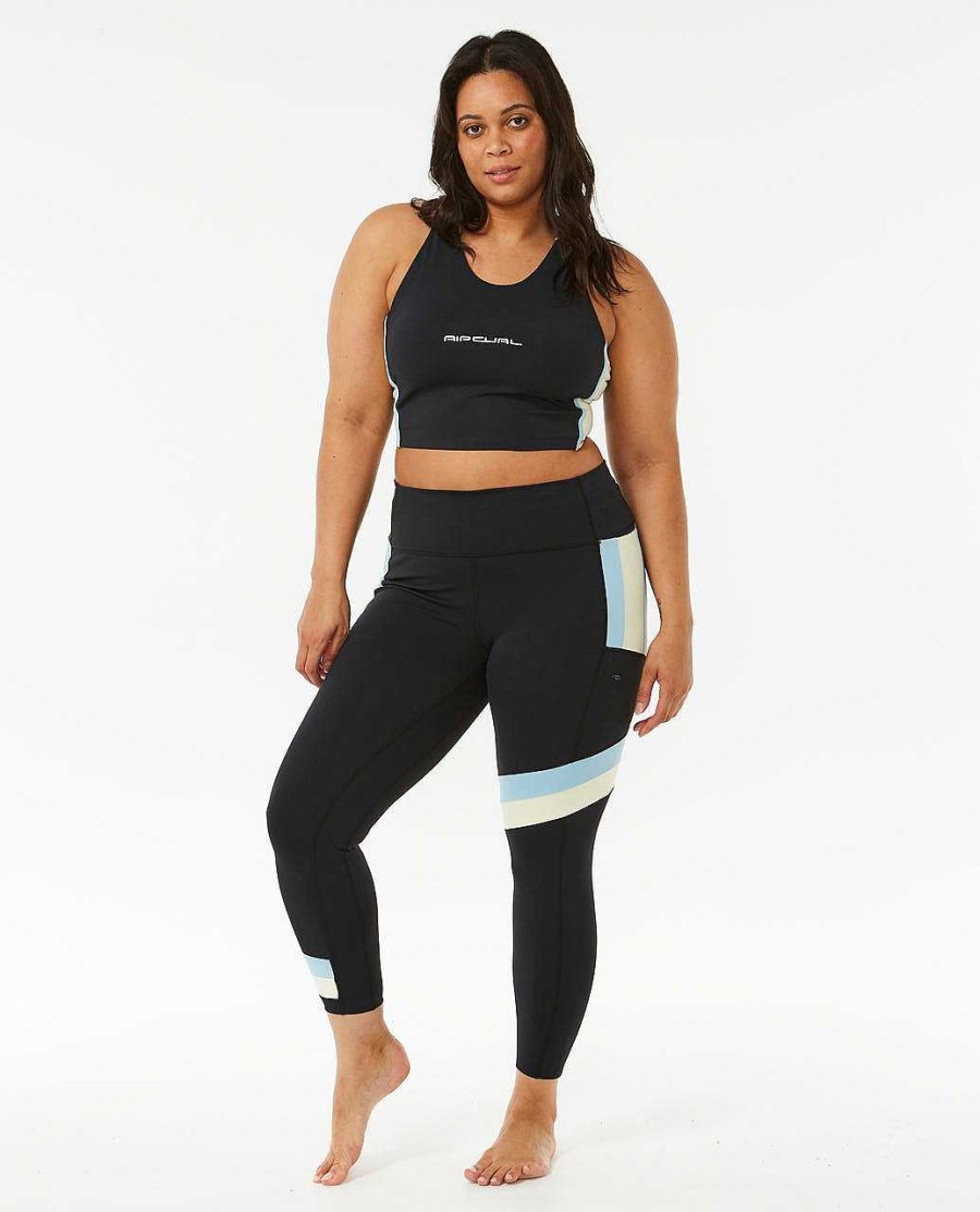 Women Rip Curl Tees & Tanks | Run Swim Surf Revival Crop