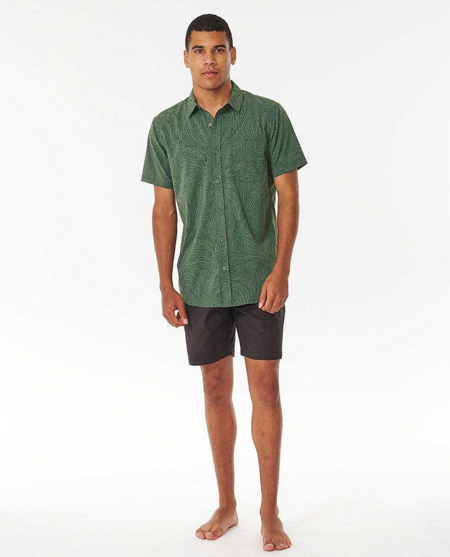 Men Rip Curl Shirts & Flannels | Searchers Short Sleeve Shirt