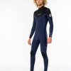 Men Rip Curl Fullsuits | Dawn Patrol 3/2 Back Zip Wetsuit