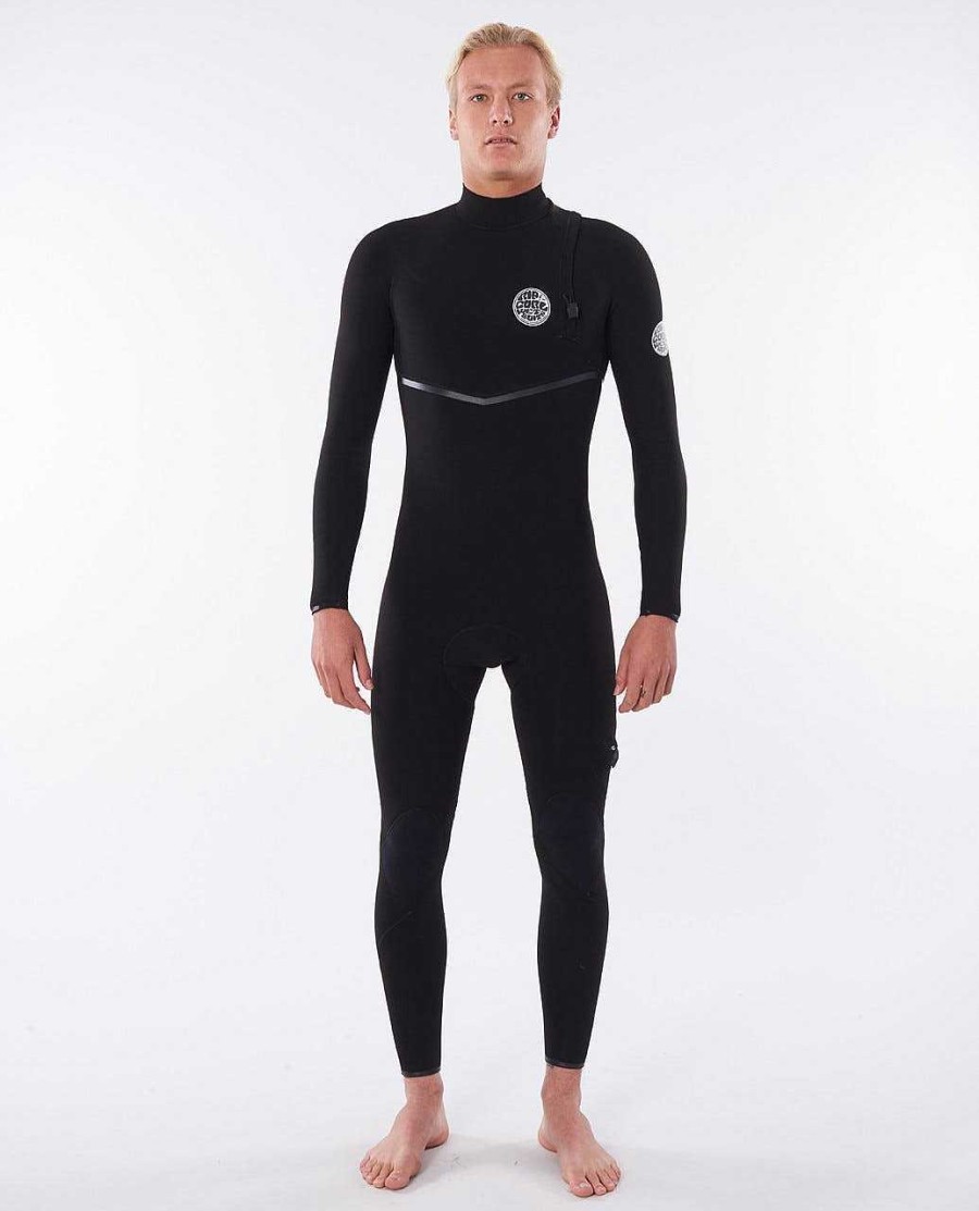 Men Rip Curl Fullsuits | E6 E-Bomb 4/3 Zip Free E6 Wetsuit