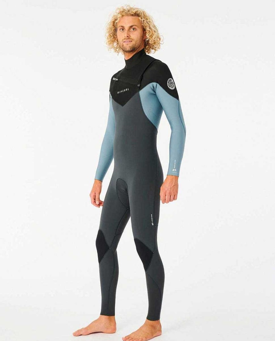 Men Rip Curl Fullsuits | Dawn Patrol 4/3 Chest Zip Wetsuit