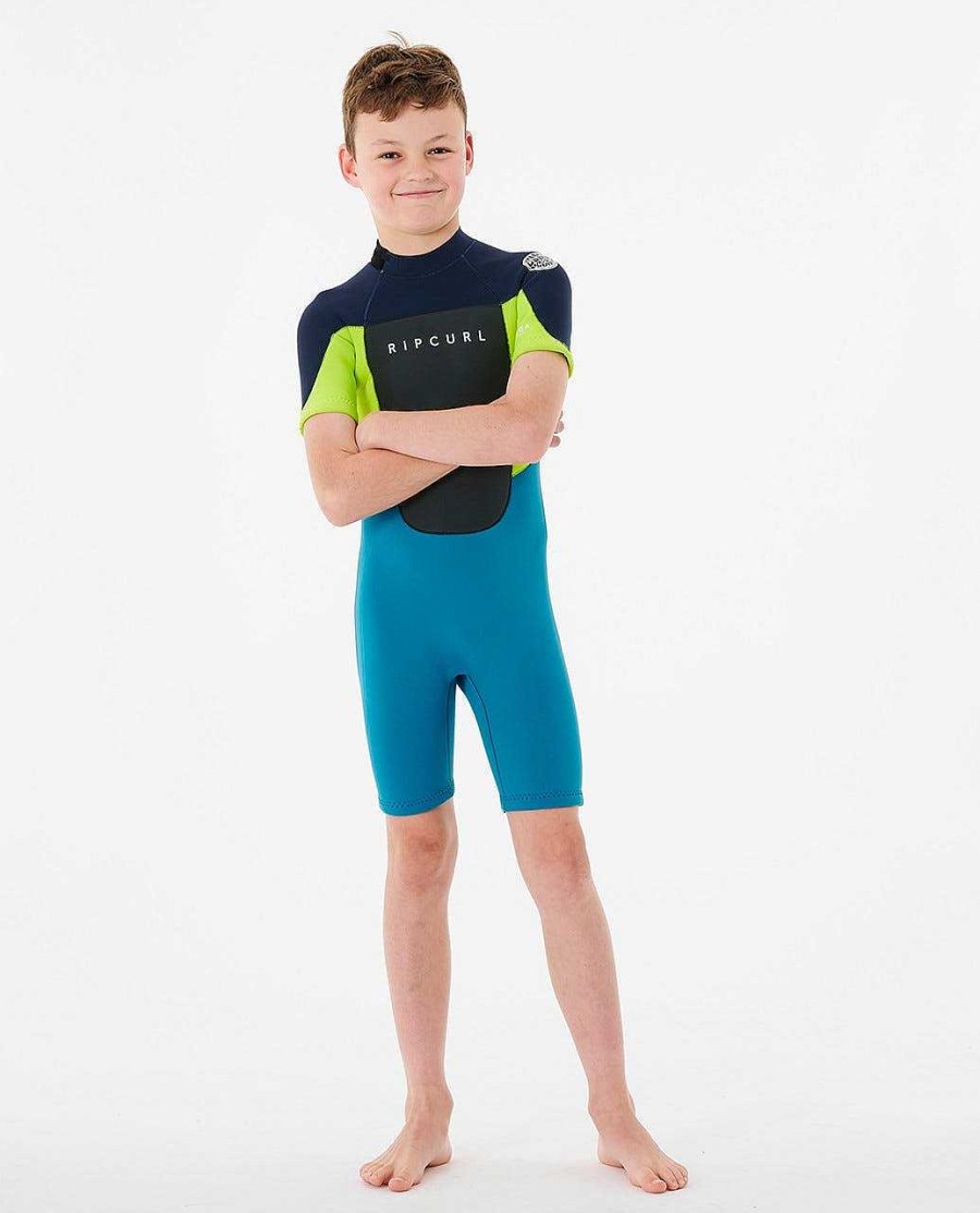 Kids Rip Curl Springsuits | Juniors Omega Back Zip Springsuit Wetsuit