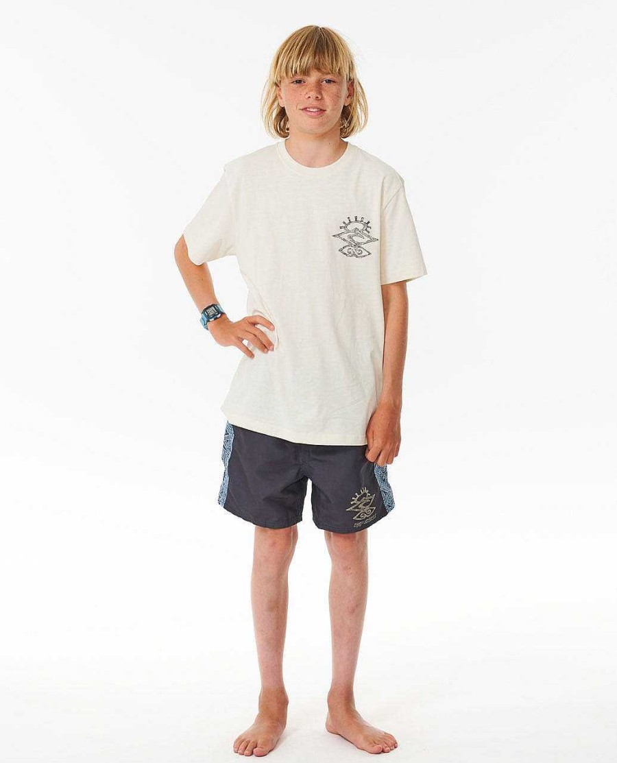 Boys Rip Curl Tops & Tees | Shred Rock Temple Tee - Boys (8-16 Years)