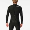 Men Rip Curl Springsuits | Dawn Patrol 2Mm Long Sleeve Back Zip Springsuit Black