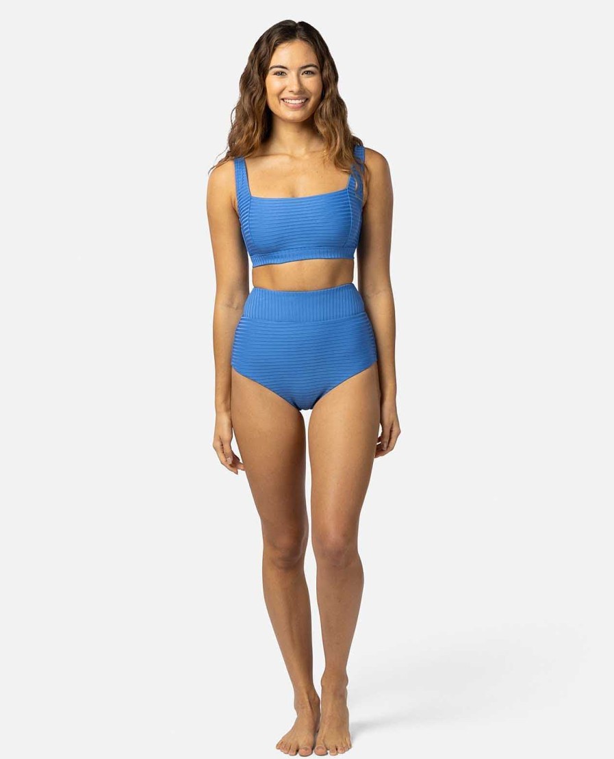 Women Rip Curl Bikini Bottoms | Eco Premium Hi-Waist Cheeky Bikini Bottom