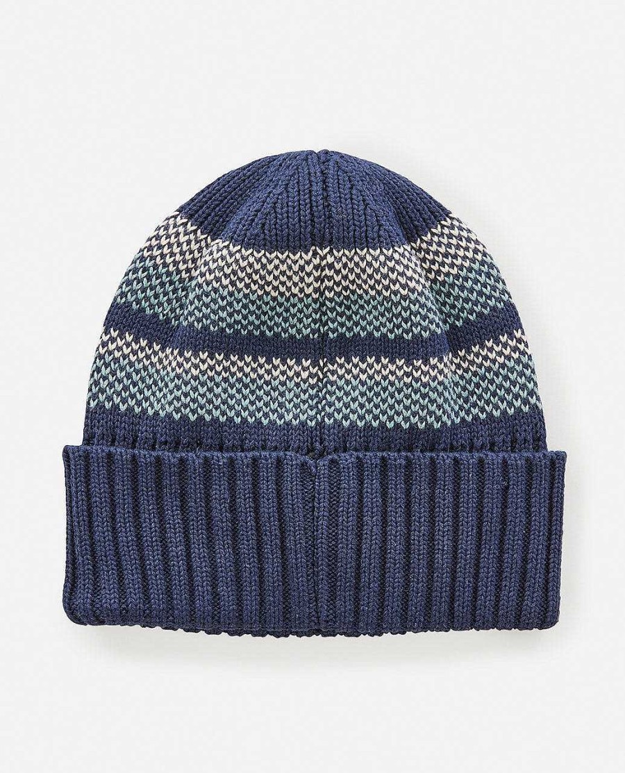 Men Rip Curl Hats & Beanies | Surf Revival Stripe Reg Beanie