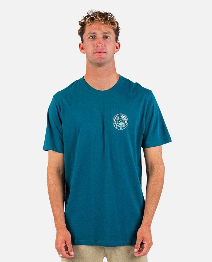 Men Rip Curl Tees & Tanks | Stapler Tee