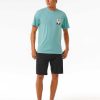 Men Rip Curl Tees & Tanks | Surf Revival Peaking Tee