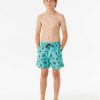 Boys Rip Curl Boardshorts | Lost Island Motif Volley - Boys (8-16 Years)